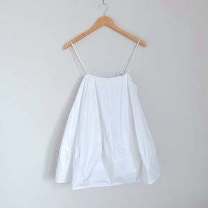 Free People Strutting’ Mini White Dress with adjustable straps size XS